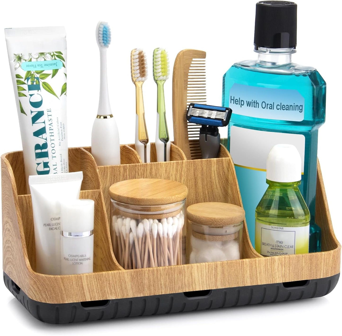 Qeluni 7 Slot Beauty & Vanity Organizer
