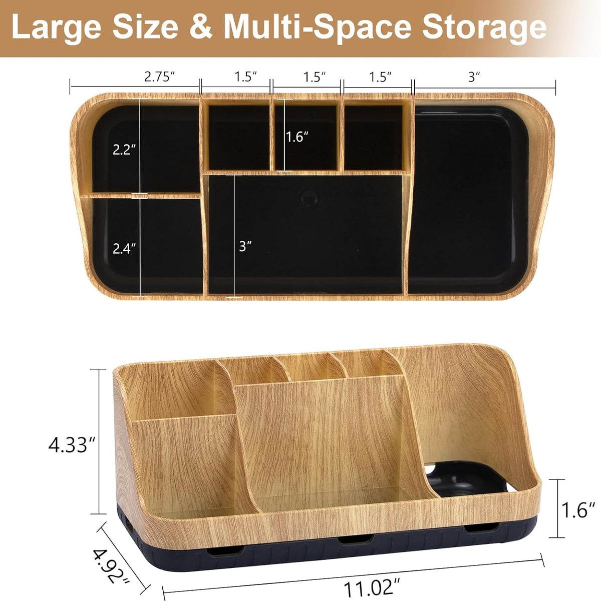 Qeluni 7 Slot Beauty & Vanity Organizer